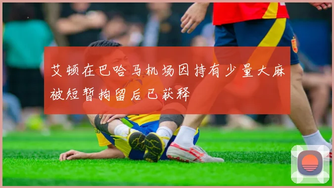 艾顿在巴哈马机场因持有少量大麻被短暂拘留后已获释